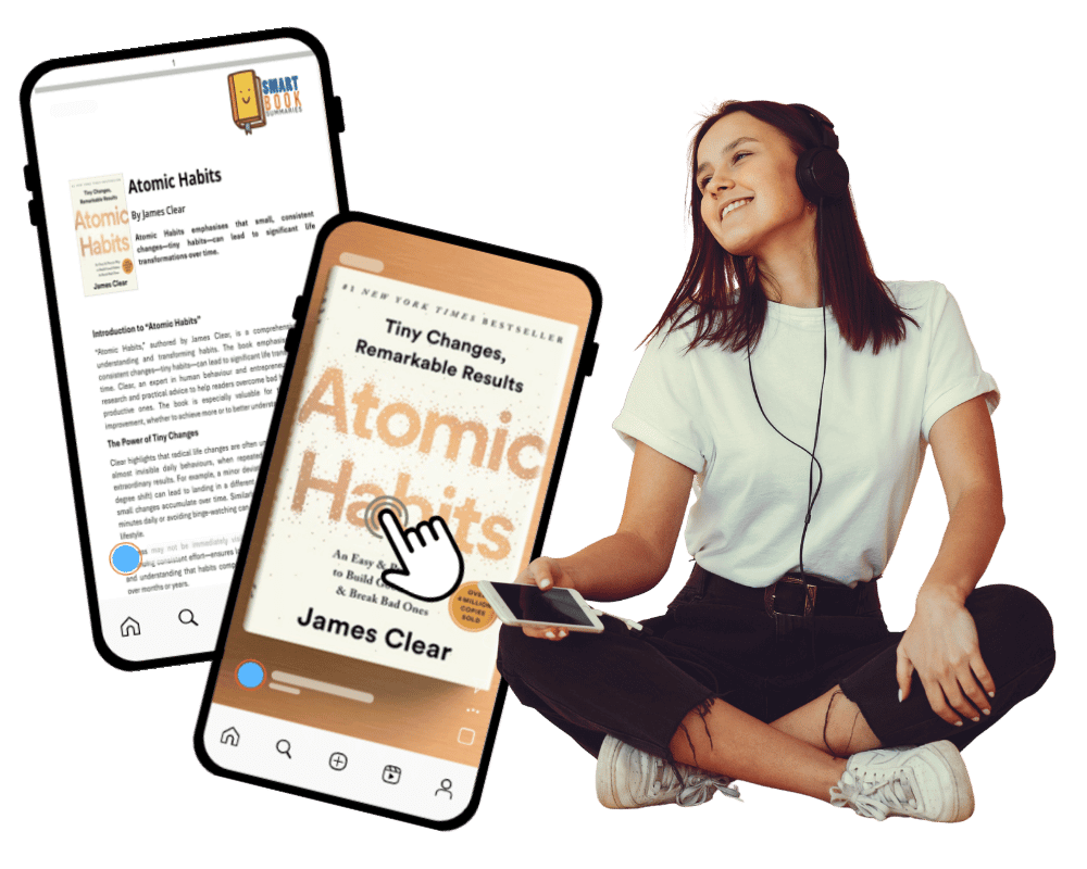 Book summaries are available in audio and text formats.